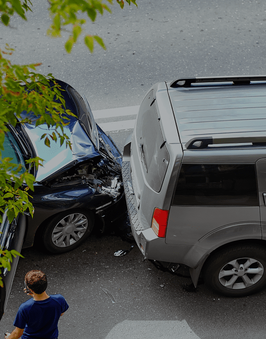 Kfz Gutachter. Unfall.